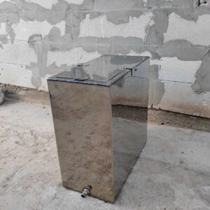 бак в баню, для воды из нержавеющей стали, объём 60 литров. Доставка по всей территории РБ и в страны ЕАЭС. Гарантия